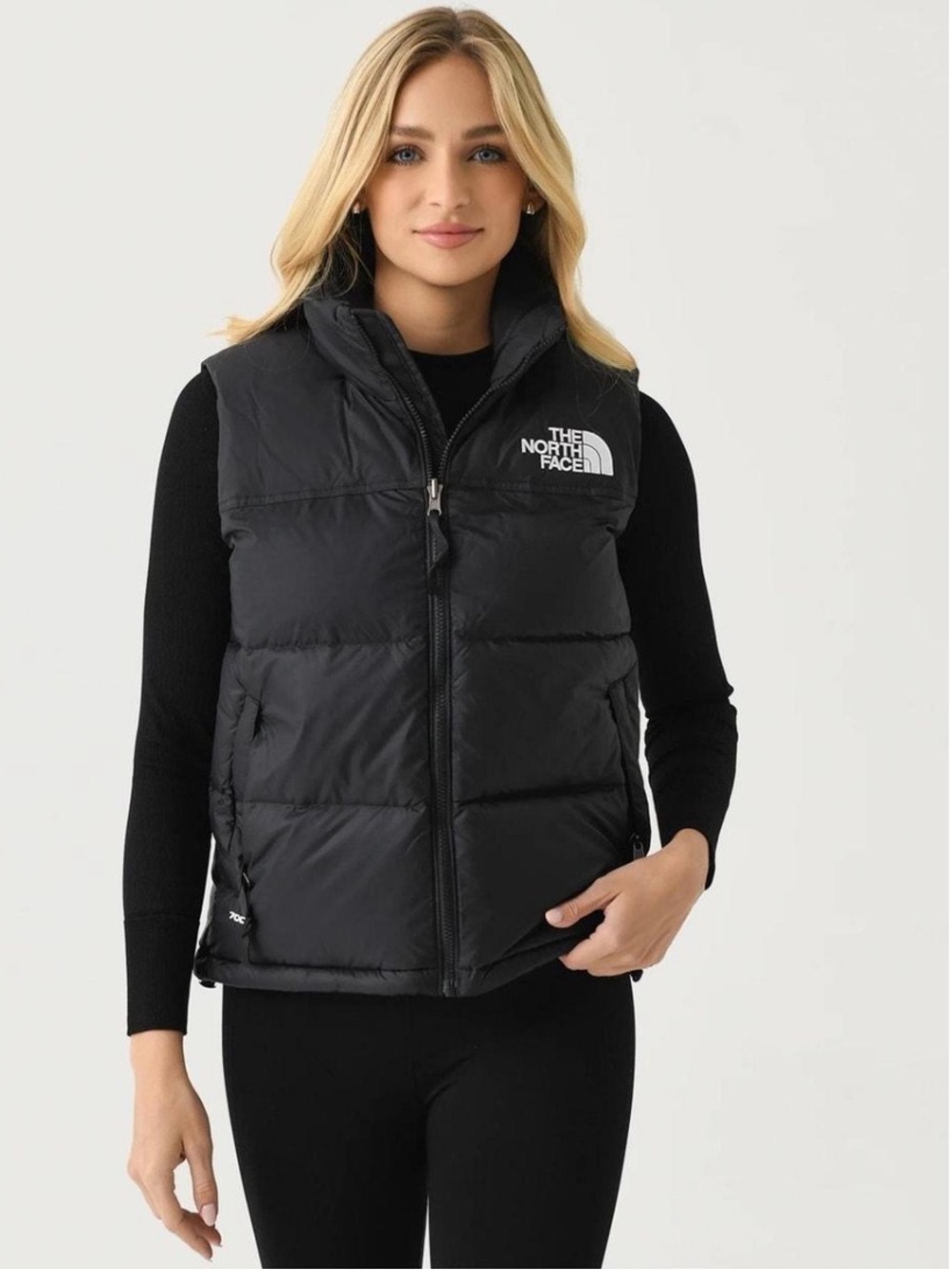 The North Face 1996 Retro Nuptse Logo Down Vest- size Medium